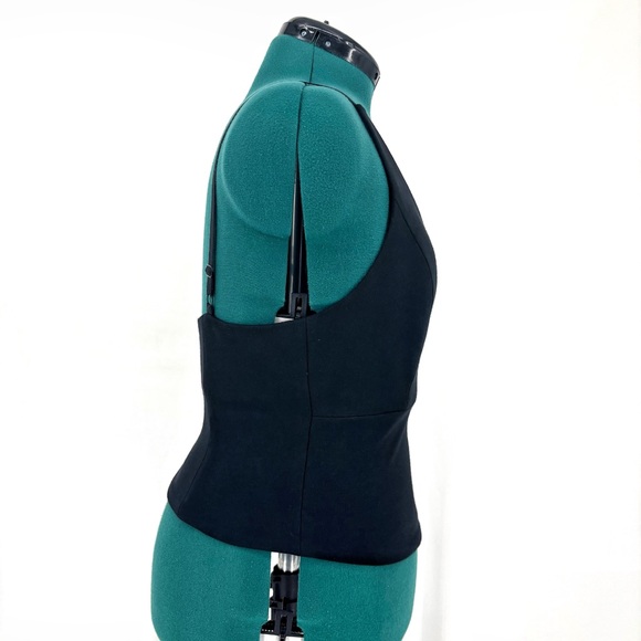 Cabi Bralette # 5332, Black Camisole Style Adjustable Strap Bra Top, Medium - Picture 9 of 16